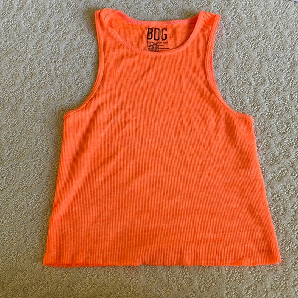 Neon orange BDG tank